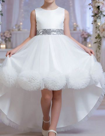 Rochie Shein Kids, alb