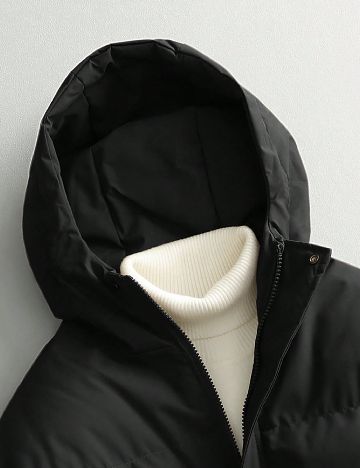 Geaca Shein Kids, negru