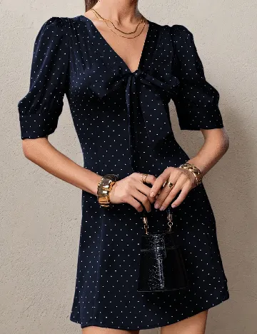 Rochie scurta SHEIN, bleumarin