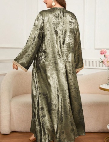 Rochie lunga SHEIN CURVE, verde