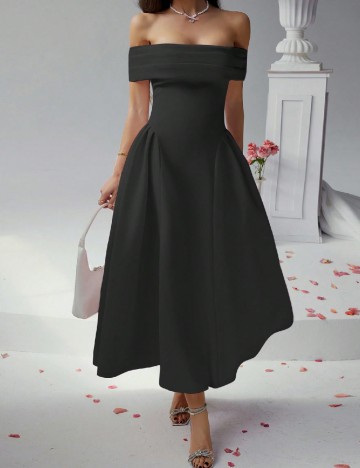 Rochie medie SHEIN, negru