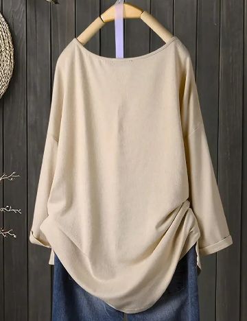 Bluza SHEIN CURVE, crem