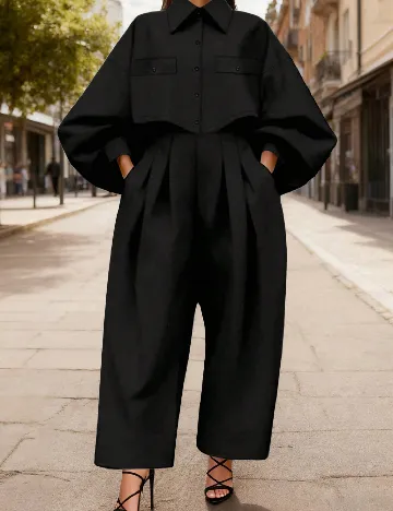 Compleu SHEIN CURVE, negru