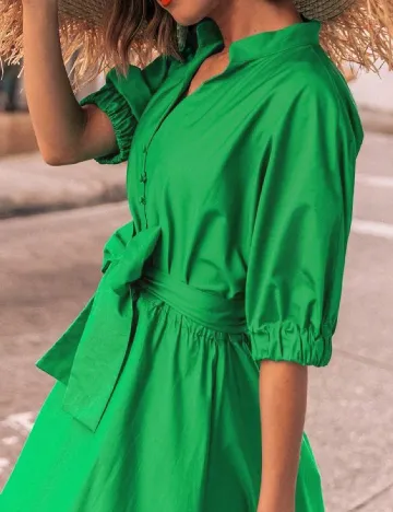 Rochie medie SHEIN, verde