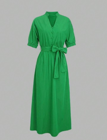 Rochie medie SHEIN, verde