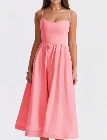 Rochie lunga SHEIN, roz