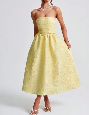 Rochie medie SHEIN, galben