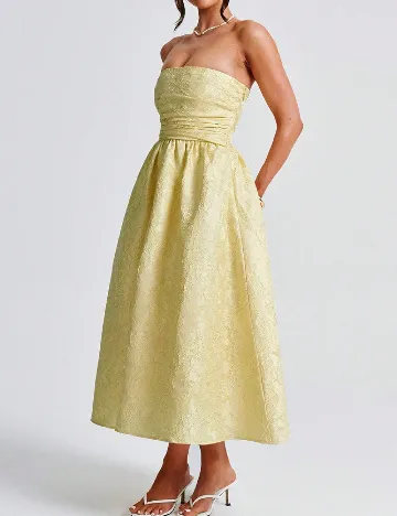 Rochie medie SHEIN, galben