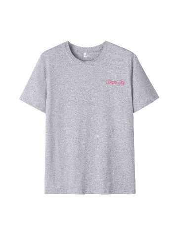 Tricou Oversize SHEIN, gri
