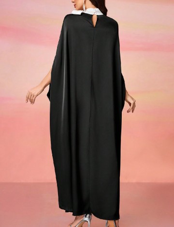 Rochie lunga Toleen, negru