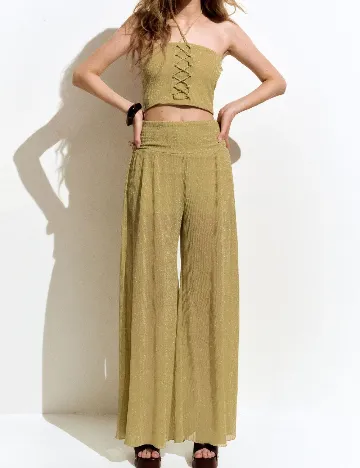 Top H&M, verde