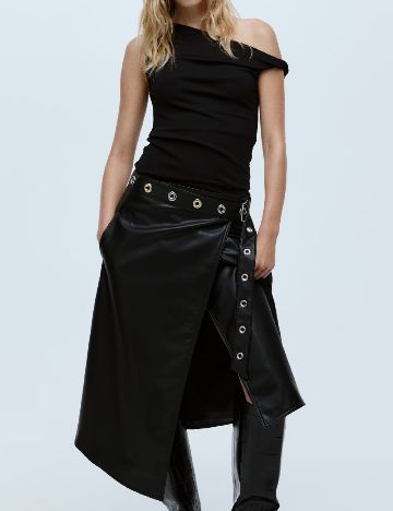Top H&M, negru