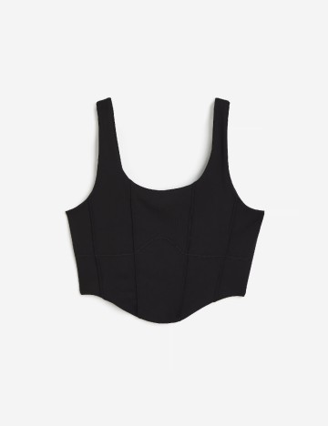 Top H&M, negru