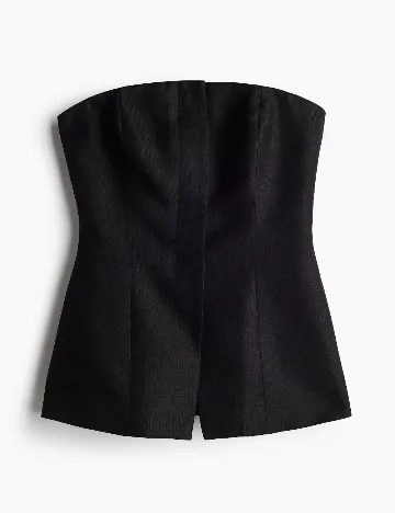 Top H&M, negru