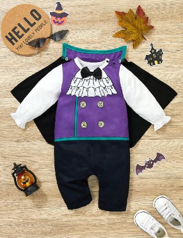 Salopeta Shein Kids, mix culori