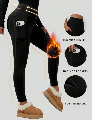 Colanti SHEIN, negru