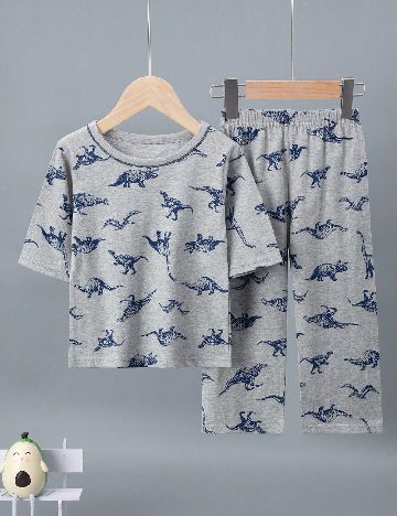Pijama Shein Kids, gri