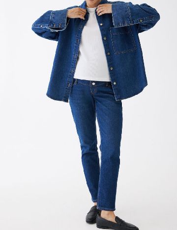 Blugi H&M, albastru