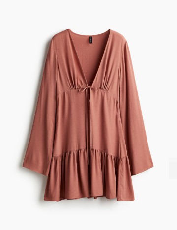 Rochie scurta H&M, maro