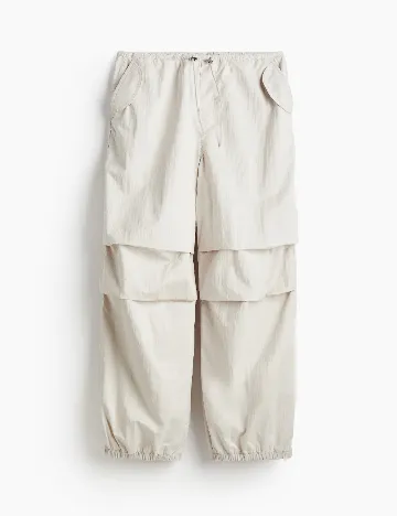 Pantaloni H&M, gri deschis