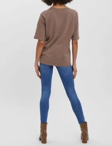 Tricou Oversize Vero Moda, maro