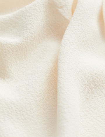 Rochie scurta H&M, crem