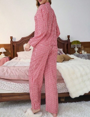 Pijama SHEIN, rosu