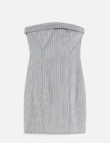 Rochie scurta H&M, gri