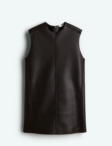 Rochie scurta H&M, maro