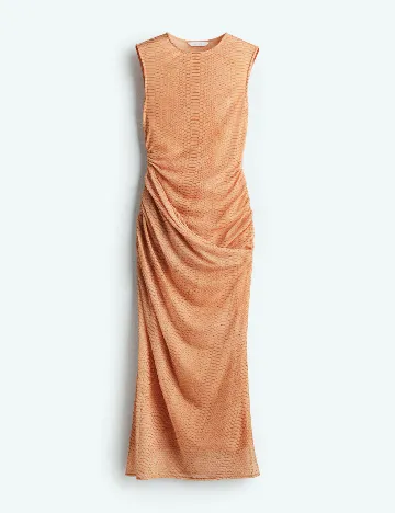 Rochie lunga H&M, portocaliu