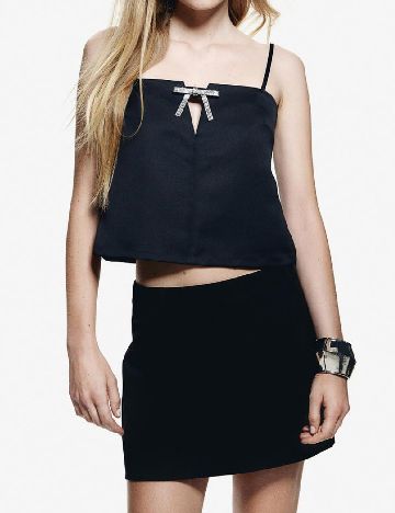 Top H&M, negru