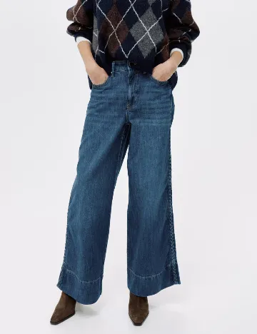 Blugi H&M, albastru