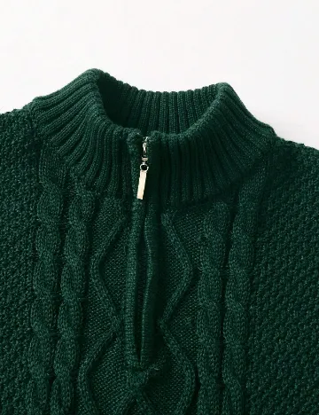 Pulover Shein Kids, verde