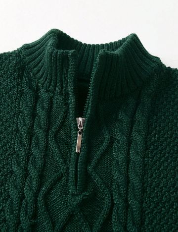 Pulover Shein Kids, verde