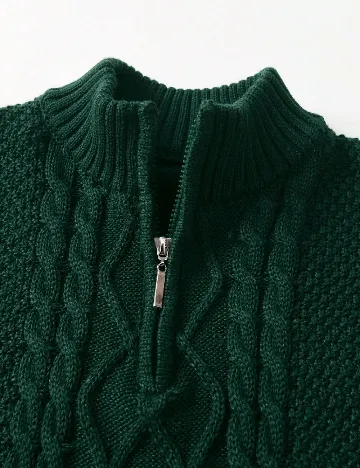 Pulover Shein Kids, verde