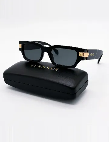 Ochelari de soare unisex Versace, negru