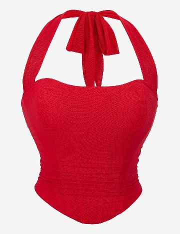 Corset SHEIN, rosu