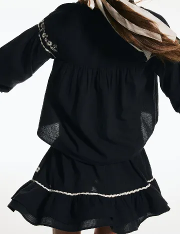 Fusta H&M, negru