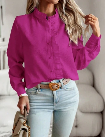 Camasa SHEIN, magenta