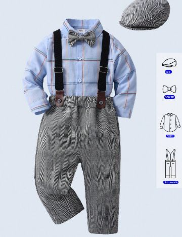 Compleu Shein Kids, mix culori