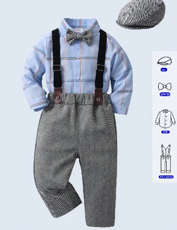 Compleu Shein Kids, mix culori