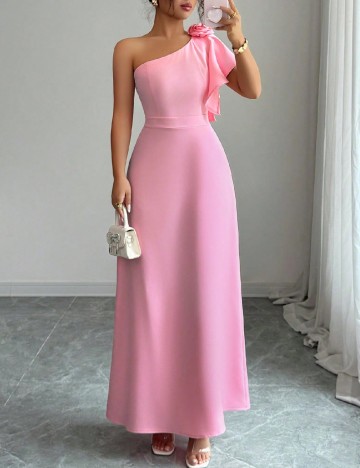 Rochie lunga SHEIN, roz