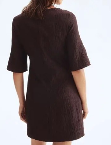 Rochie scurta H&M, maro