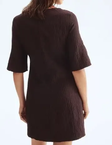 Rochie scurta H&M, maro