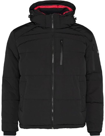 Geaca s.Oliver Plus Size Men, negru
