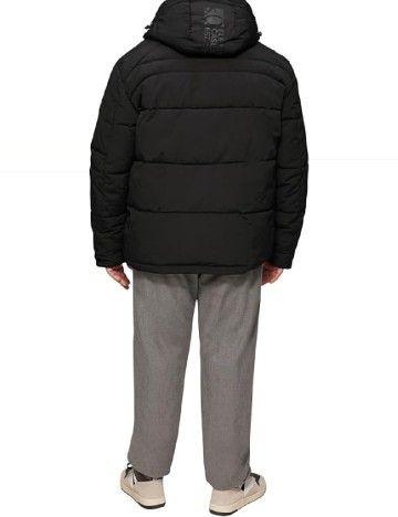 Geaca s.Oliver Plus Size Men, negru