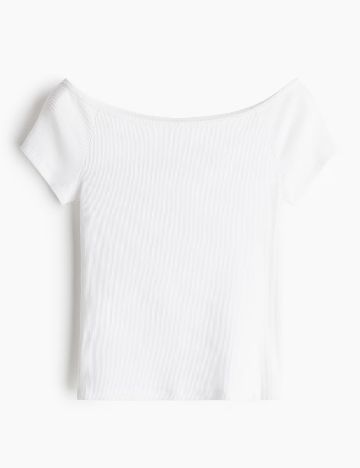 Tricou H&M, alb