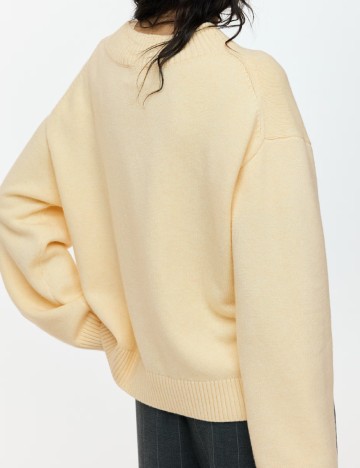 Pulover Oversize H&M, galben