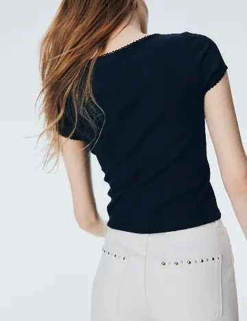 Bluza H&M, bleumarin inchis
