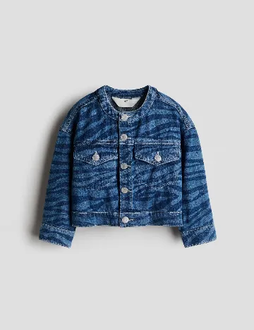 Jacheta H&M, albastru